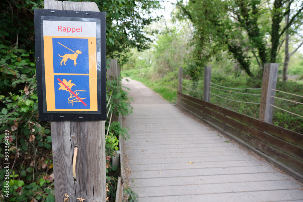 no dogs allowed sign