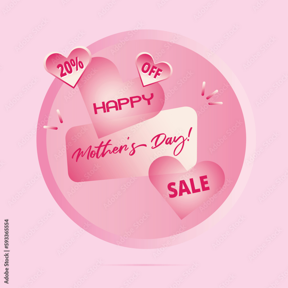 Editable Happy Mother's Day Card