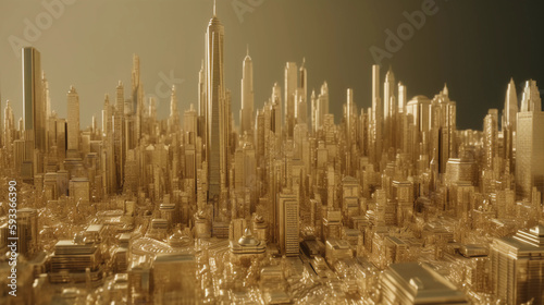 Golden City: Wealth and Prosperity