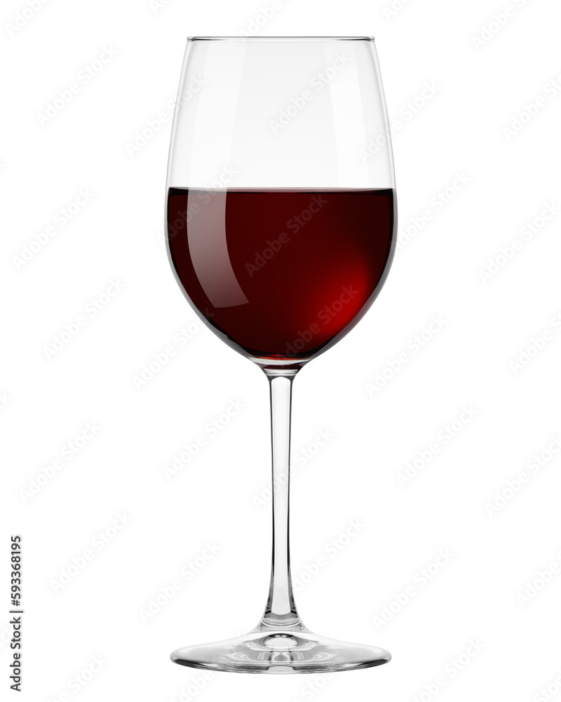 red Wine in glass isolated on white background, full depth of field red Wine in glass isolated on white background, full depth of field