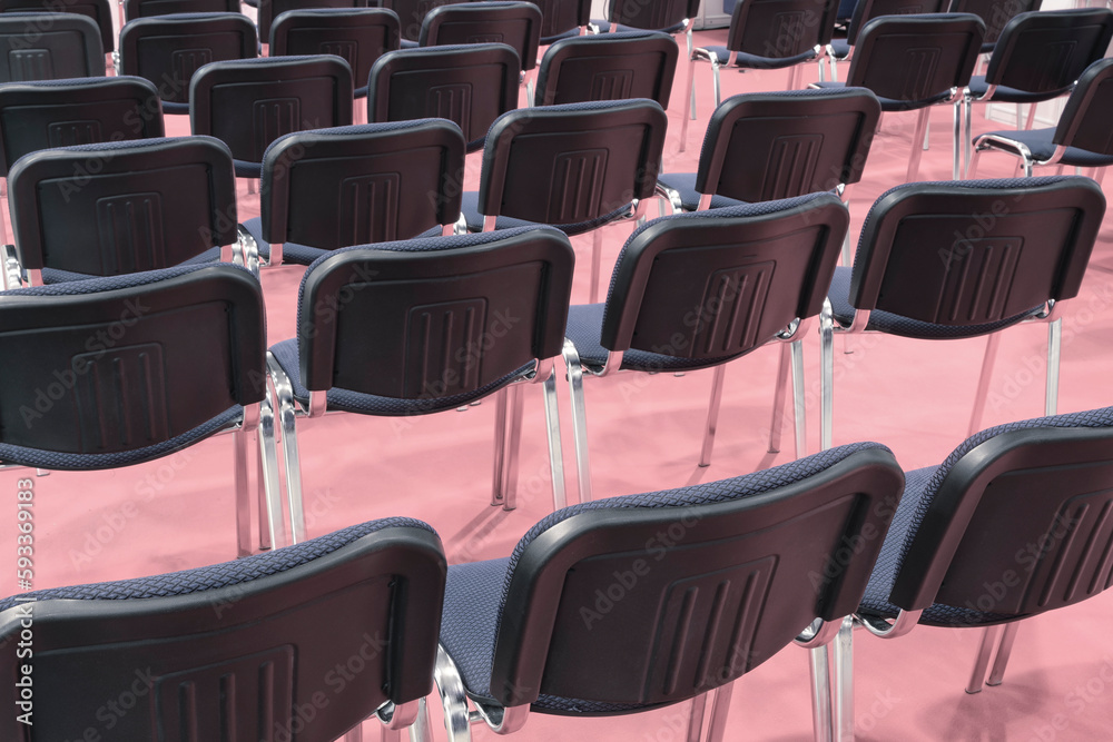 interior of modern conference hall. Chairs in the conference room interior of modern conference hall. Chairs in the conference room