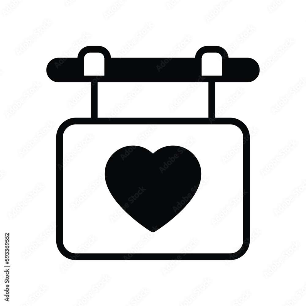 Love Sign icons. Vector Design Stock illustration. Love Sign icons. Vector Design Stock illustration.