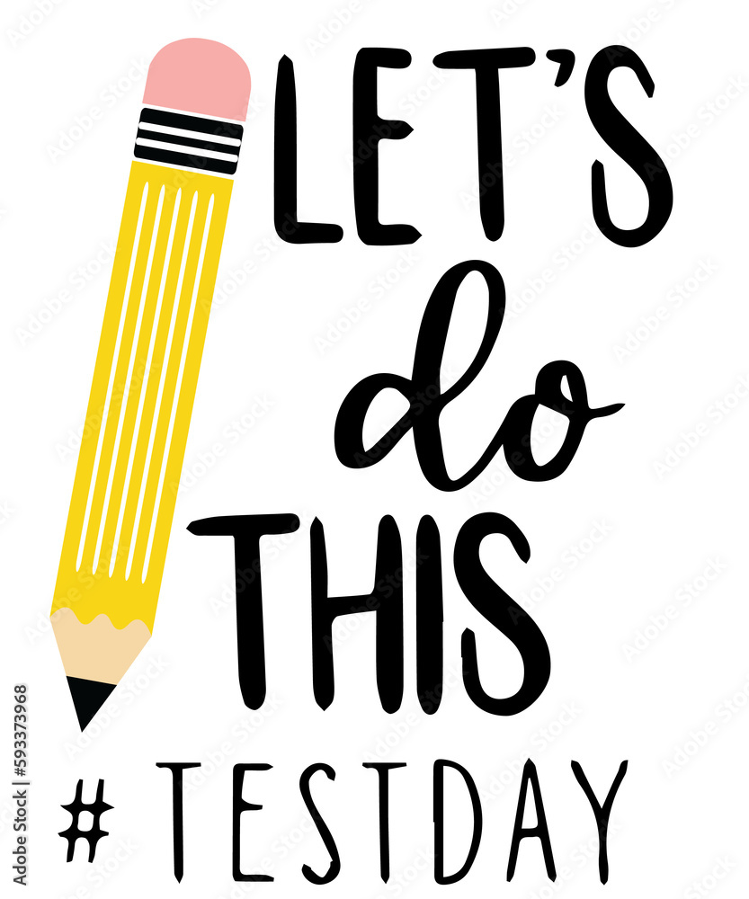 rock the test svg png bundle, you got this test day svg, Test Day svg