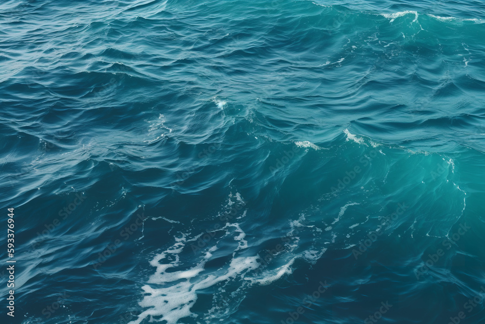 Naklejka premium blue sea water texture