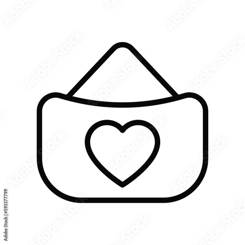 Just Marrige icons. Vector Design Stock illustration.