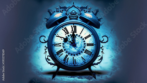 Classic clock!
Light Blue Backgrounds, with fantasy theme