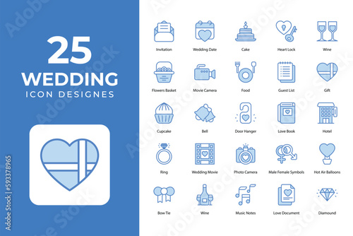 Wedding icons Collection, love, bridal, groom, honeymoon, love and dating, wedding, icons.
