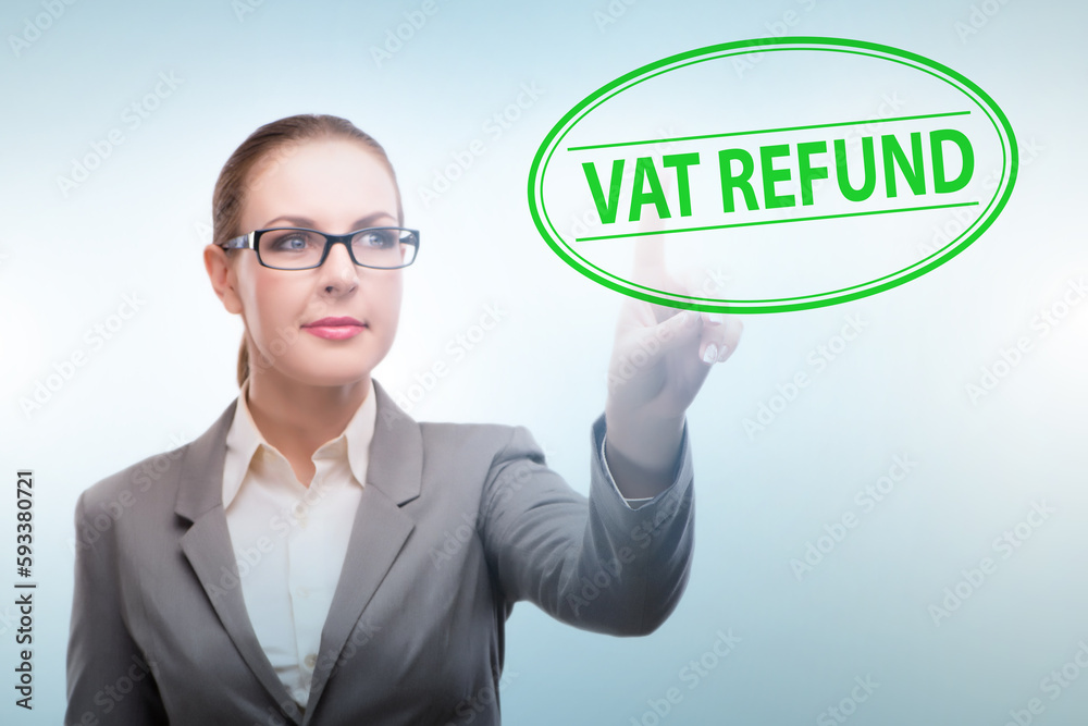 Value added tax VAT return concept Value added tax VAT return concept