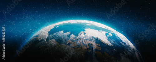 Fototapeta Naklejka Na Ścianę i Meble -  Planet Earth - North