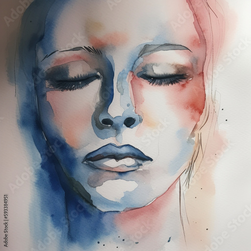 Abstract Art Portrait