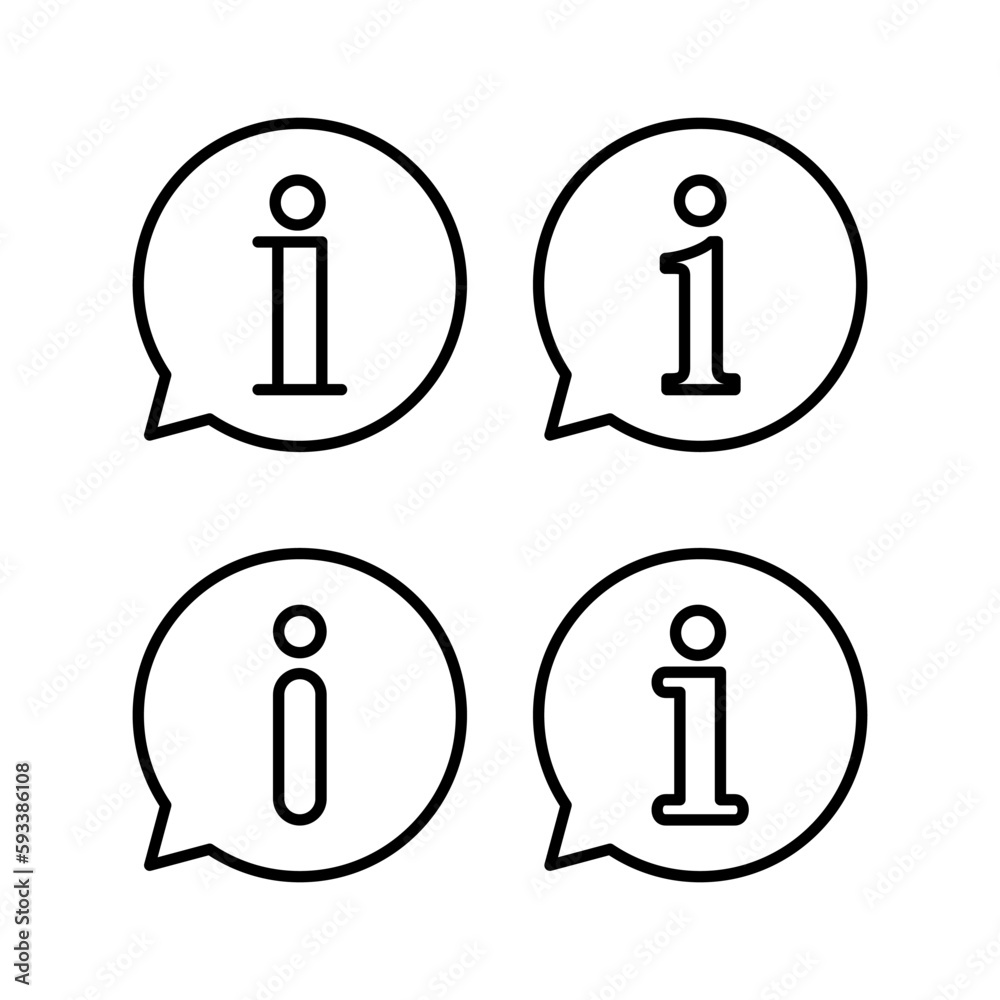 Information sign icon vector illustration. about us sign and symbol. question mark icon Information sign icon vector illustration. about us sign and symbol. question mark icon