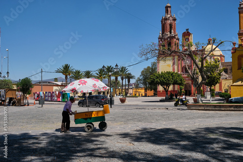 Centro Historico del Pueblo de Cadereyta de Montes en Queretaro México photo