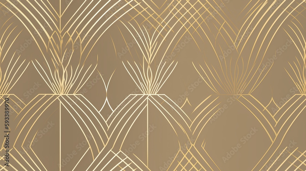 Seamless Minimalist Gold Wallpaper Texture Stock Illustration | Adobe Stock