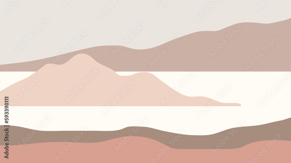 mountain landscape illustration mountain landscape illustration