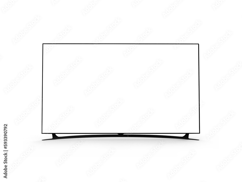 Curved TV 4K flat screen lcd or led, plasma realistic, White blank HD monitor mockup. White screen LED TV television isolated on white background, 3D illustration, 3D rendering. Curved TV 4K flat screen lcd or led, plasma realistic, White blank HD monitor mockup. White screen LED TV television isolated on white background, 3D illustration, 3D rendering.