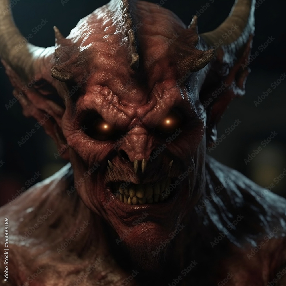 A Horrifying and Realistic Portrait of Satan the Evil One