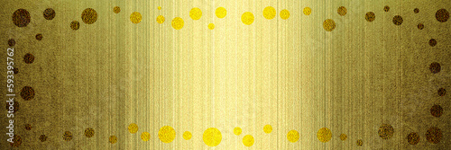 ドット模様のフレーム