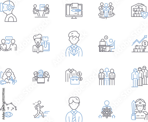 Customer satisfaction outline icons collection. Satisfaction, Contentment, Gratification, Delight, Joy, Ease, Reliability vector and illustration concept set. Comfort, Happiness, Quality linear signs