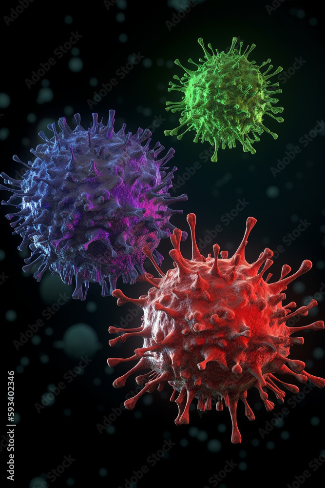 Fototapeta premium scanning electron microscopy macrophages