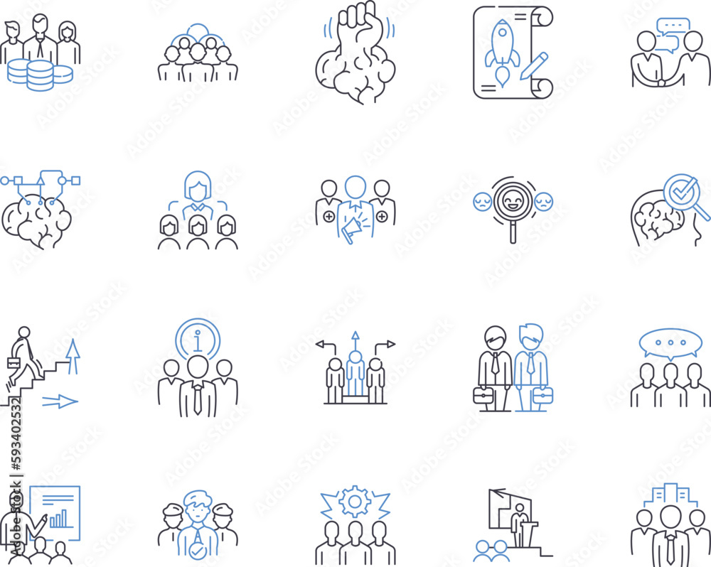 Team networking outline icons collection. Networking, Team, Collaboration, Connecting, Partnership, Discussion, Union vector and illustration concept set. Communication,Association,Interaction linear Team networking outline icons collection. Networking, Team, Collaboration, Connecting, Partnership, Discussion, Union vector and illustration concept set. Communication,Association,Interaction linear