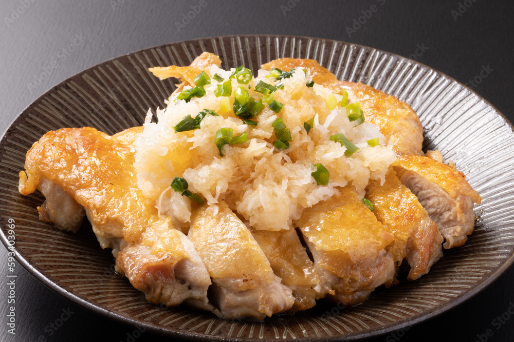 パリパリ鶏唐揚げのおろしポン酢 パリパリ鶏唐揚げのおろしポン酢