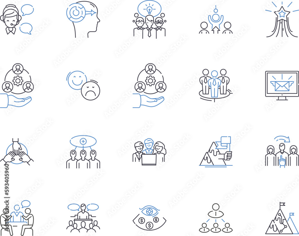 Team networking outline icons collection. Networking, Team, Collaboration, Connecting, Partnership, Discussion, Union vector and illustration concept set. Communication,Association,Interaction linear Team networking outline icons collection. Networking, Team, Collaboration, Connecting, Partnership, Discussion, Union vector and illustration concept set. Communication,Association,Interaction linear
