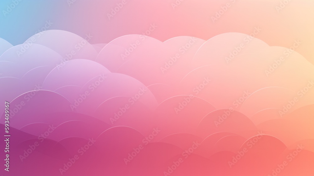 trendy pastel colors gradient background, generative ai