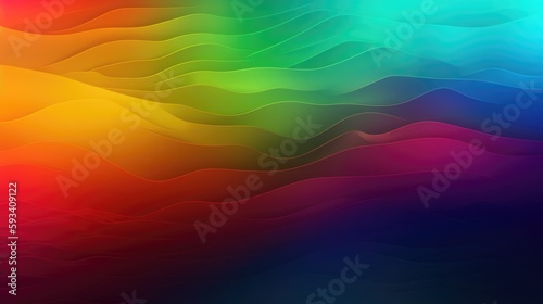 trendy gradient iridescent background  generative ai