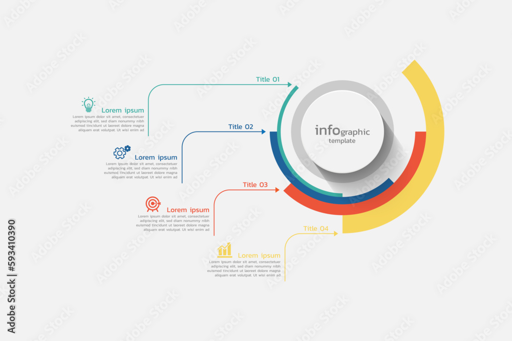 Visual Timeline Process Map visualization timeline process infographic template Steps business data ...