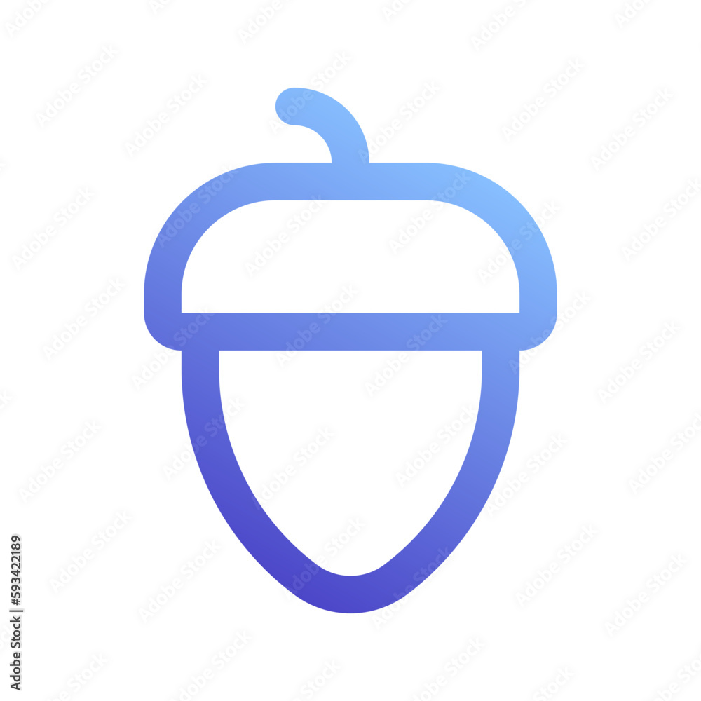 acorn gradient icon