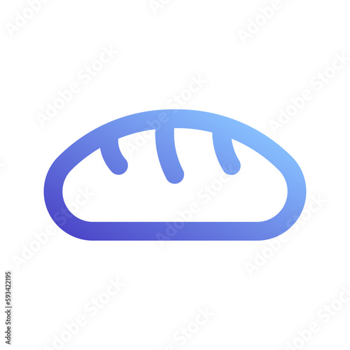 bread gradient icon