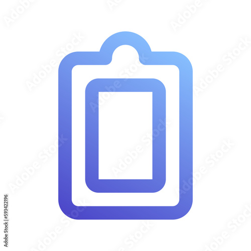 chopping board gradient icon