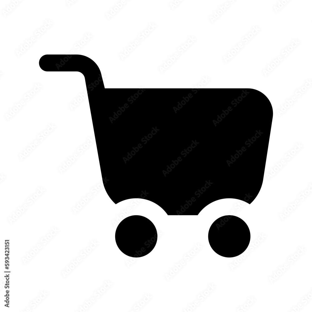 cart glyph icon