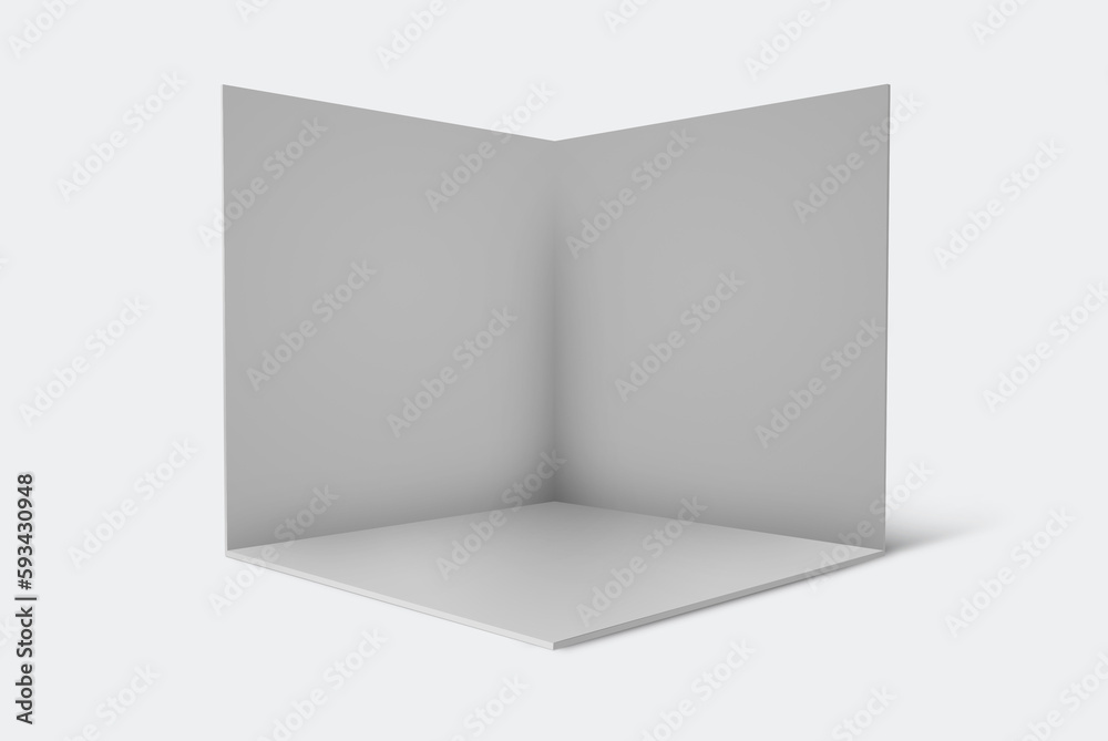 white empty 3D Room background 3d render white empty 3D Room background 3d render