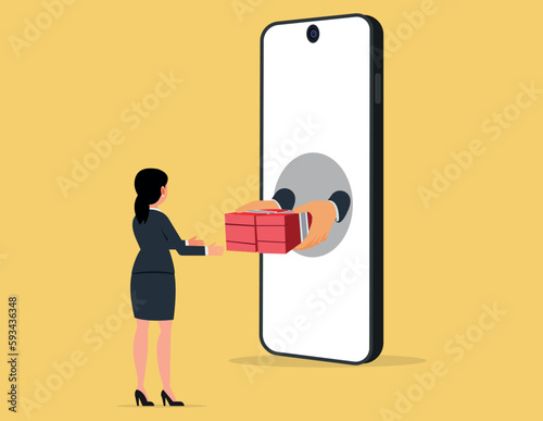 Make money with smart Phone. working online via mobile phone, work anywhere in the world