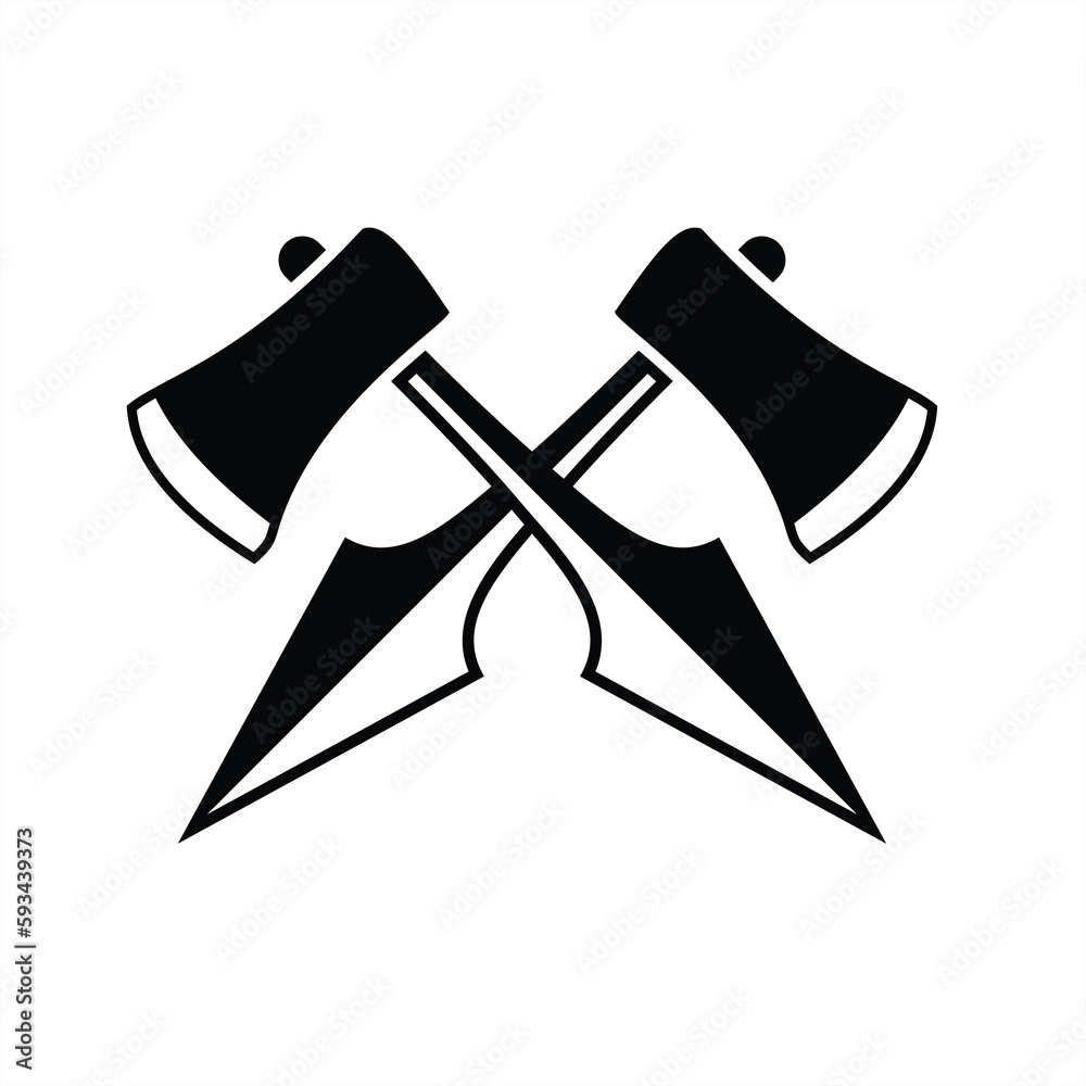 creative combination of axe and suriken knife creative combination of axe and suriken knife