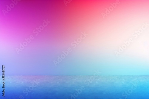 baby blue with red and white purple hues gradient wallpaper. generative AI