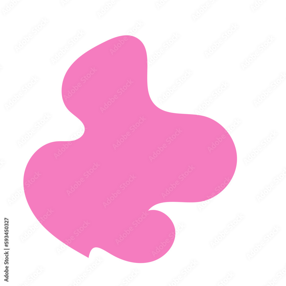 Pink Blob Abstract Shapes Vector Pink Blob Abstract Shapes Vector