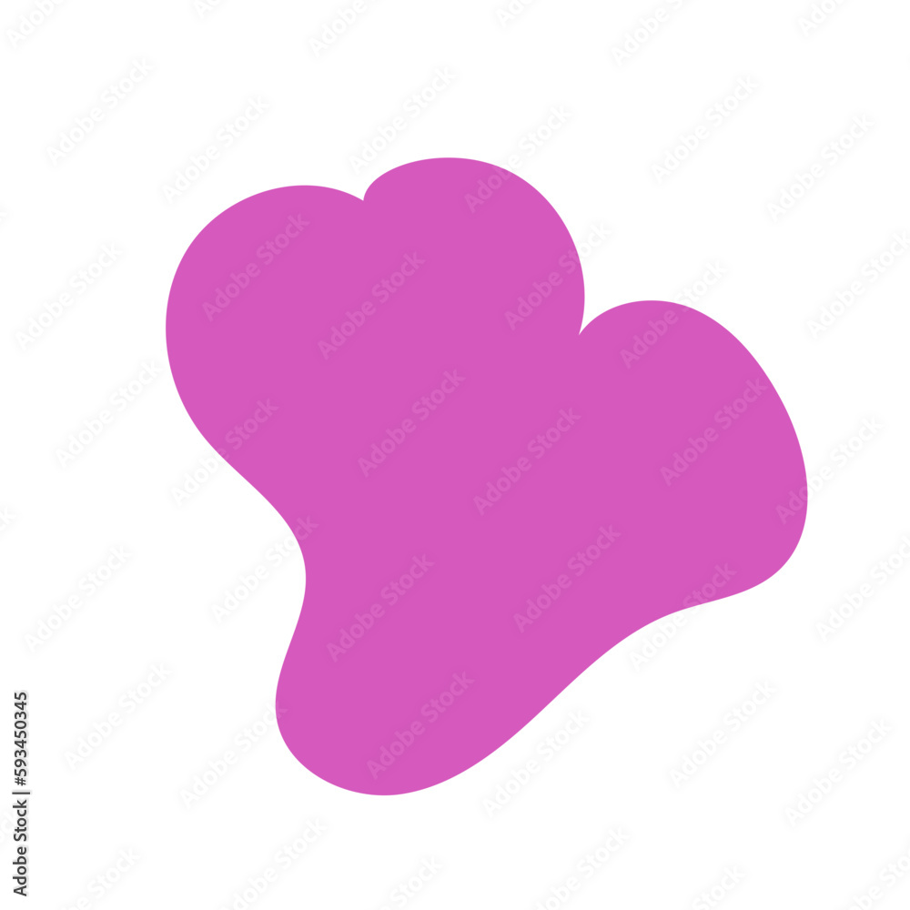 Pink Blob Abstract Shapes Vector Pink Blob Abstract Shapes Vector