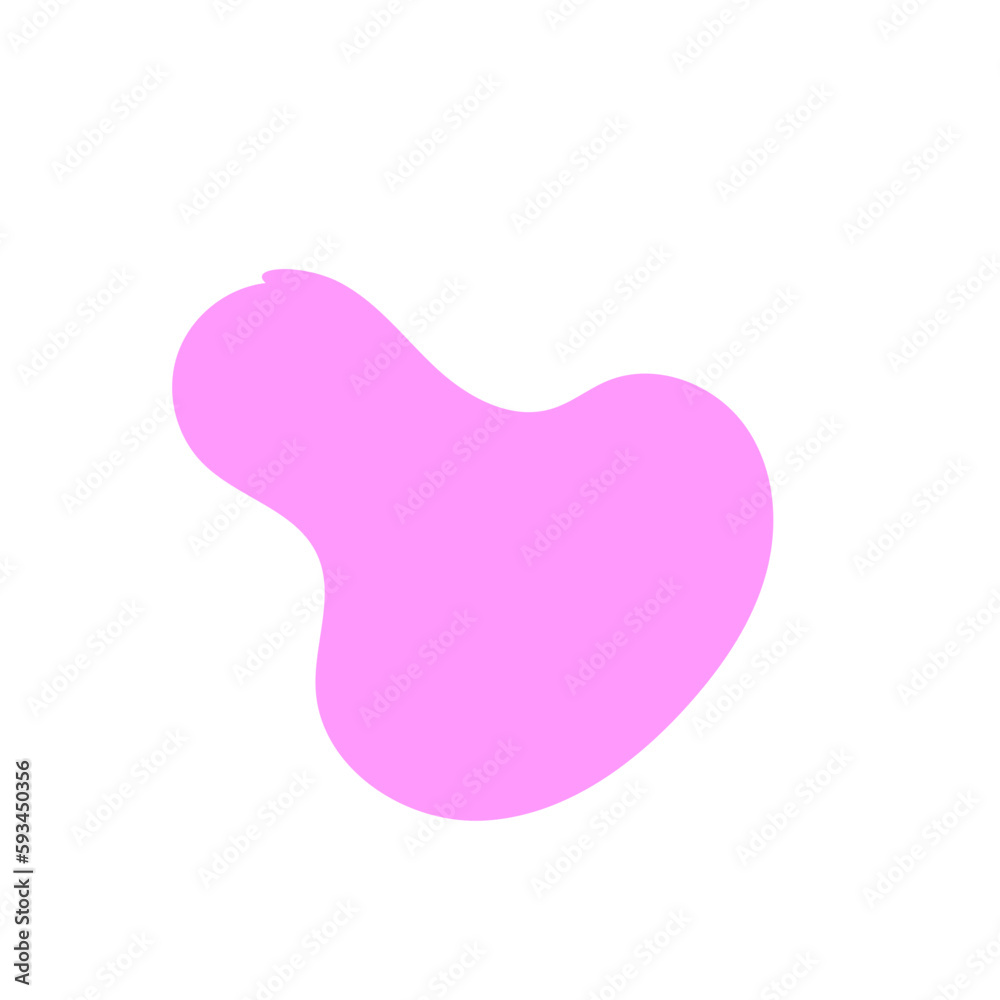 Pink Blob Abstract Shapes Vector Pink Blob Abstract Shapes Vector