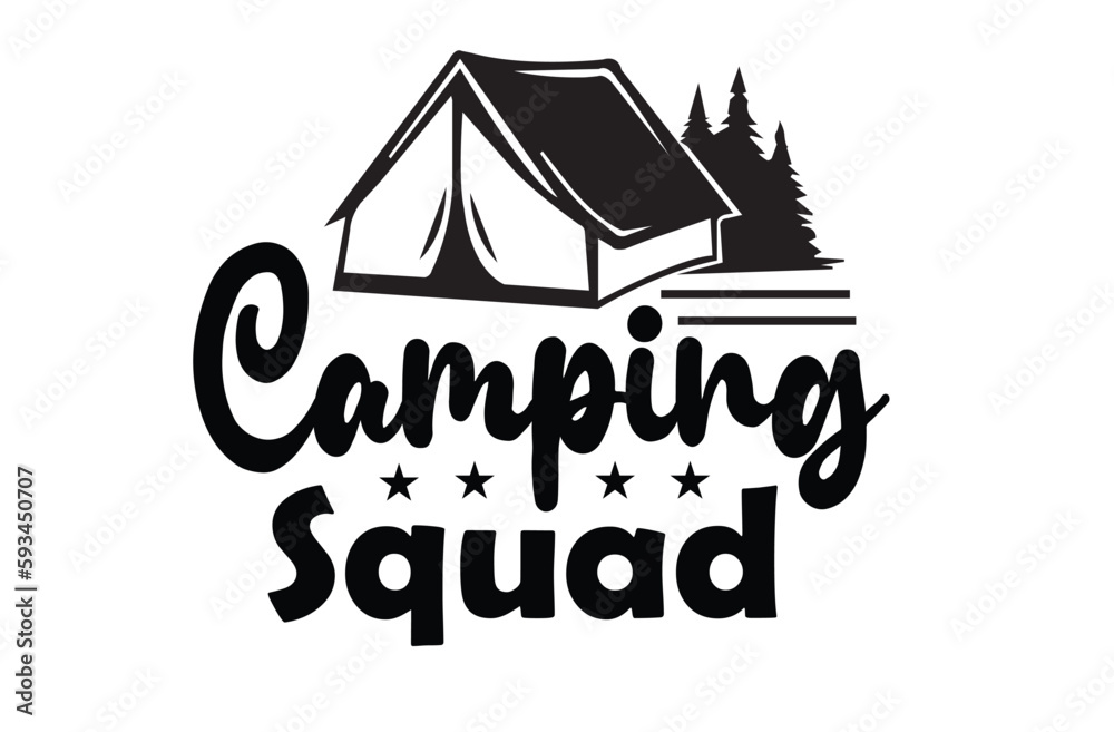 Camping svg t shirt design
