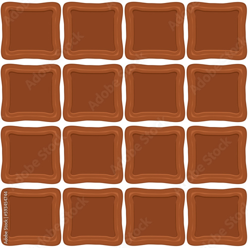 Pattern homemade cookie different taste in pastry biscuit