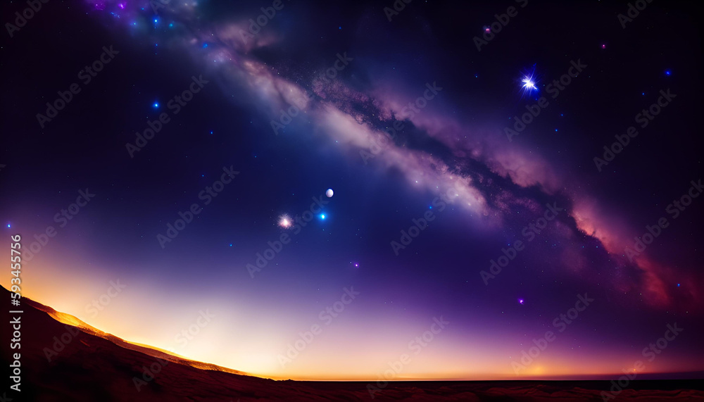 Fototapeta premium ブルーアワー blue hour reflection