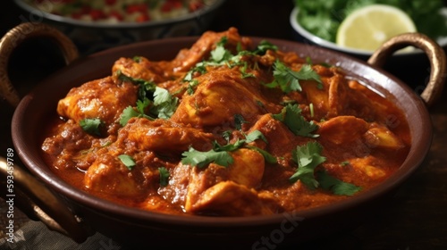  Aromatic and Delicious - Karahi Chicken - An Authentic Indian Culinary Delight Generative Ai