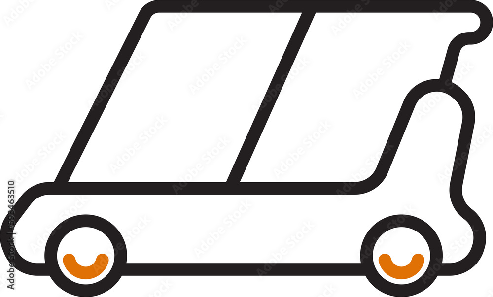 minivan line icon minivan line icon
