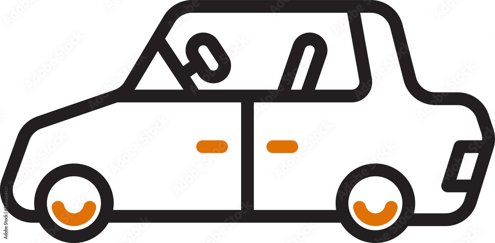 Obraz premium car icon illustration