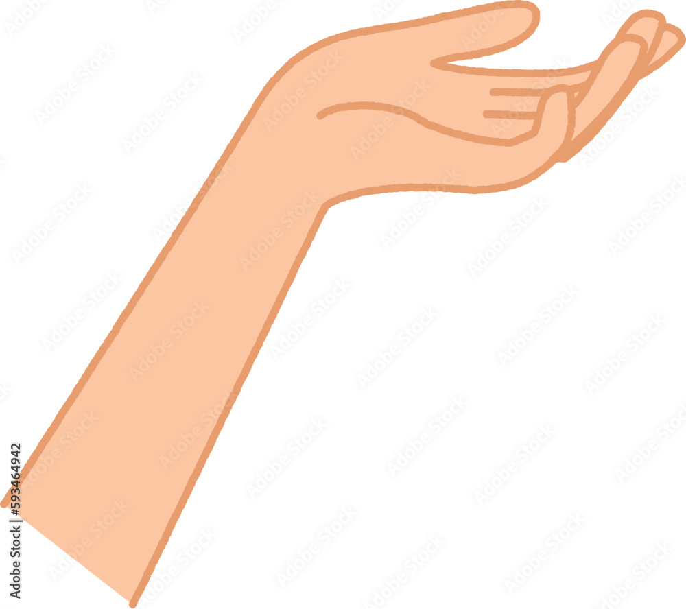 Gesturing hand Gesturing hand