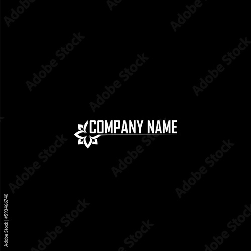  Lotus business logo icon isolated on dark background