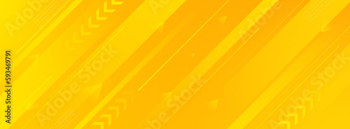 Modern banner background. colorful, yellow and orange gradation, slashes, memphis style, eps 10