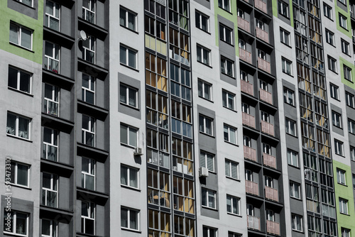 Modern apartment building. © jozzeppe777